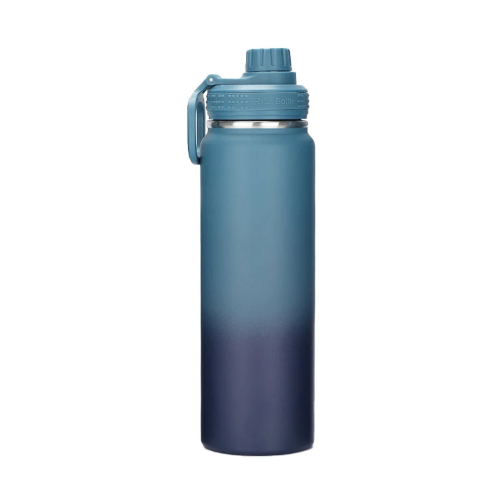 Custom Name 600/800/1000ml Insulated Double Layer Stainless Steel Thermal Water Bottle Personalized Gift