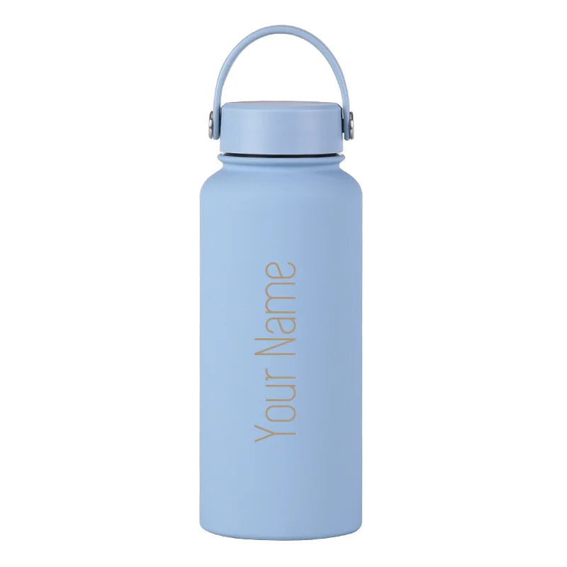 Personalized Gift 1000ml 32oz Water Bottle Coldest Tumbler