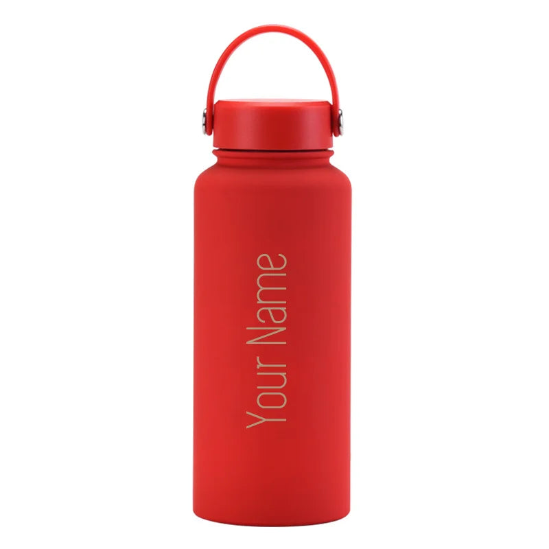 Personalized Gift 1000ml 32oz Water Bottle Coldest Tumbler